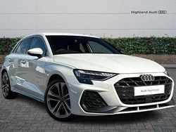 White Used 2025 Audi A3 Sport Hatchback | £26,250 (Fair price)