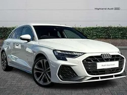 White New 2025 Audi A3 Sport Hatchback | £28,995 (Super price)