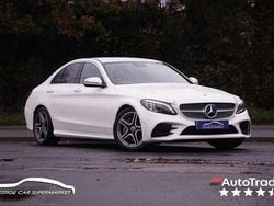 White Used 2019 Mercedes C300 AMG line Sedan | £17,599 (Good price)