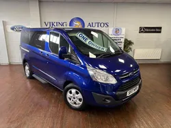 Blue Used 2017 Ford Tourneo Custom Titanium MPV | £11,995 (Super price)