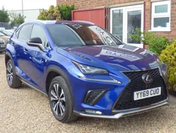 Blue Used 2019 Lexus NX300h Sport Line SUV | £18,995 (Fair price)
