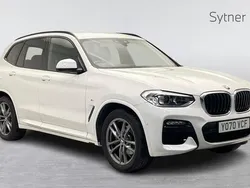 White Used 2020 BMW X3 M Sport SUV | £29,000 (Fair price)