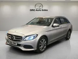 Silver Used 2017 Mercedes C350e Estate | £10,150 (Fair price)