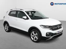 White Used 2021 VW T-Cross SEL SUV | £18,099 (Fair price)