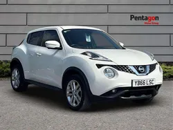 White Used 2016 Nissan Juke N-Connecta SUV | £7,995 (Fair price)