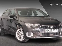 Black Used 2022 Audi A3 Sport Hatchback | £22,000 (Fair price)