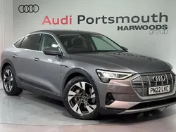 Grey Used 2022 Audi e-tron Sportback Sport SUV | £22,440 (Good price)