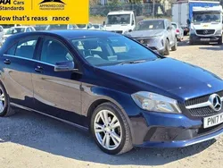 Blue Used 2017 Mercedes A180 Executive Hatchback | £9,980 (Good price)