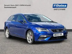 Blue Used 2020 Seat Leon FR Estate | £15,500 (Expensive)