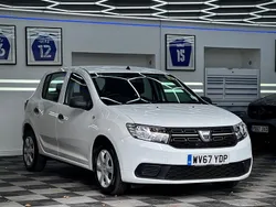 White Used 2017 Dacia Sandero Ambiance Hatchback | £4,295 (Fair price)