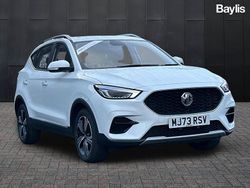 White Used 2023 MG ZS Excite Sedan | £12,712 (Fair price)