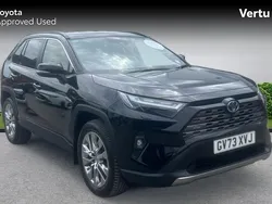 Black Used 2023 Toyota RAV4 Hybrid SUV | £34,235 (A bit pricey)