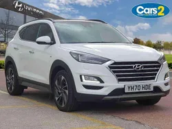 White Used 2020 Hyundai Tucson Premium SUV | £19,490 (Fair price)