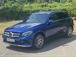 Blue Used 2018 Mercedes GLC220 AMG line SUV | £17,900 (Good price)
