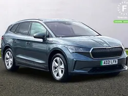 Grey Used 2021 Skoda Enyaq iV Lounge SUV | £16,999 (Fair price)