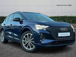 Blue Used 2023 Audi Q4 e-tron Comfort SUV | £40,995 (Expensive)