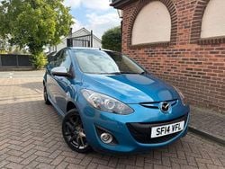 Blue Used 2014 Mazda 2 Edition Hatchback | £5,245 (Fair price)
