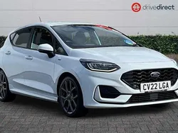 White Used 2022 Ford Fiesta ST-Line Hatchback | £11,850 (Fair price)
