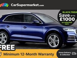 Blue Used 2018 Audi Q5 S-Line SUV | £17,897 (Fair price)