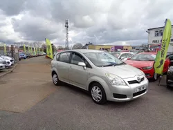 Silver Used 2008 Toyota Corolla Verso T2 MPV | £2,995 (A bit pricey)