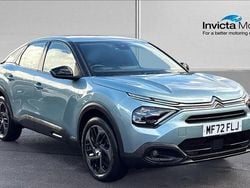 Iceland blue metallic Used 2022 Citroën C4 PureTech Hatchback | £13,500 (Good price)