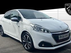 White Used 2018 Peugeot 208 Hatchback | £9,305 (A bit pricey)