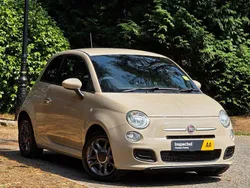Beige Used 2015 Fiat 500S S Hatchback | £4,450 (Fair price)