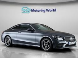Grey Used 2020 Mercedes C200 AMG line Coupe | £17,600 (Good price)