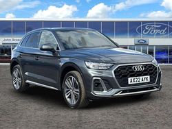 Grey Used 2022 Audi Q5 S-Line SUV | £29,495 (Fair price)