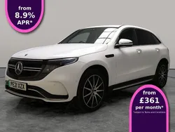 White Used 2021 Mercedes EQC400 AMG line SUV | £24,455 (Good price)