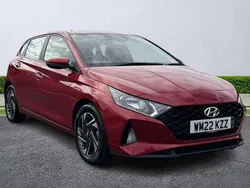 Red Used 2022 Hyundai i20 SE Hatchback | £14,399 (Fair price)