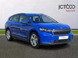 Blue Used 2022 Skoda Enyaq iV ecoSuite SUV | £17,250 (Fair price)