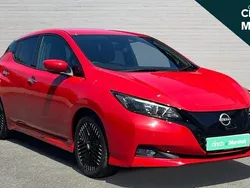 Red Used 2022 Nissan Leaf N-Connecta Hatchback | £10,603 (Fair price)