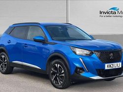 Blue Used 2021 Peugeot 2008 Allure Premium SUV | £14,450 (Fair price)