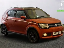 Orange/black Used 2017 Suzuki Ignis SZ-T Hatchback | £10,999 (Fair price)
