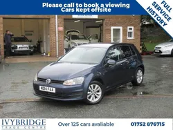 Blue Used 2014 VW Golf VII SE Hatchback | £5,995 (Good price)