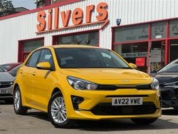 Yellow Used 2022 Kia Rio Hatchback | £11,195 (A bit pricey)