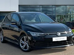 Grenadilla black metallic Used 2024 VW Golf VIII R-line Hatchback | £25,235 (Fair price)