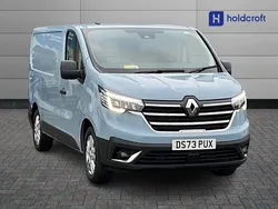 Solid cumulus blue Used 2023 Renault Trafic Van | £20,999 (Fair price)