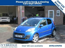 Blue Used 2013 Peugeot 107 Allure Hatchback | £2,295 (Fair price)
