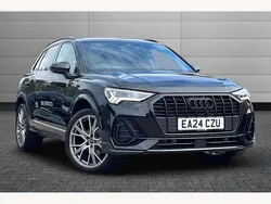 Mythos black Used 2024 Audi Q3 Black Edition SUV | £35,150 (Fair price)
