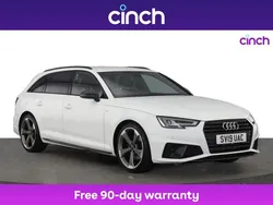 White Used 2019 Audi A4 Black Edition Estate | £17,599 (Fair price)