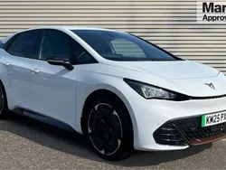 Metallic nevada white New 2025 Cupra Born Hatchback | £27,990 (Expensive)