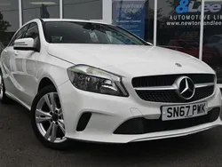 White Used 2017 Mercedes A160 Hatchback | £12,000 (Fair price)