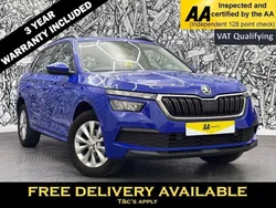 Blue Used 2022 Skoda Kamiq SUV | £13,395 (Super price)