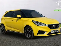 Yellow Used 2020 MG MG3 Exclusive Hatchback | £8,899 (Fair price)
