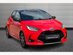 Orange Used 2020 Toyota Yaris Hybrid Edition Hatchback | £15,995 (A bit pricey)