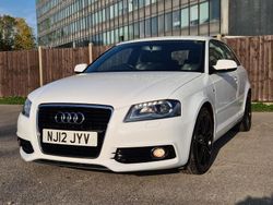 White Used 2012 Audi A3 S-Line Hatchback | £4,690 (Fair price)