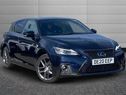 Blue Used 2020 Lexus CT200h Sport Line Hatchback | £20,499 (A bit pricey)
