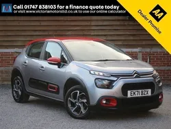 Grey Used 2021 Citroën C3 PureTech Hatchback | £12,495 (Fair price)